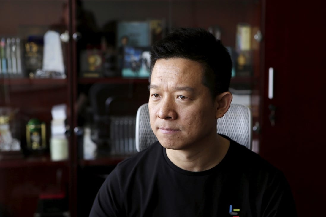 Jia Yueting, the founder of Leshi and EV maker Faraday Future. The CSRC has been urging him to return to China to repay his debts since 2019. Photo: Reuters