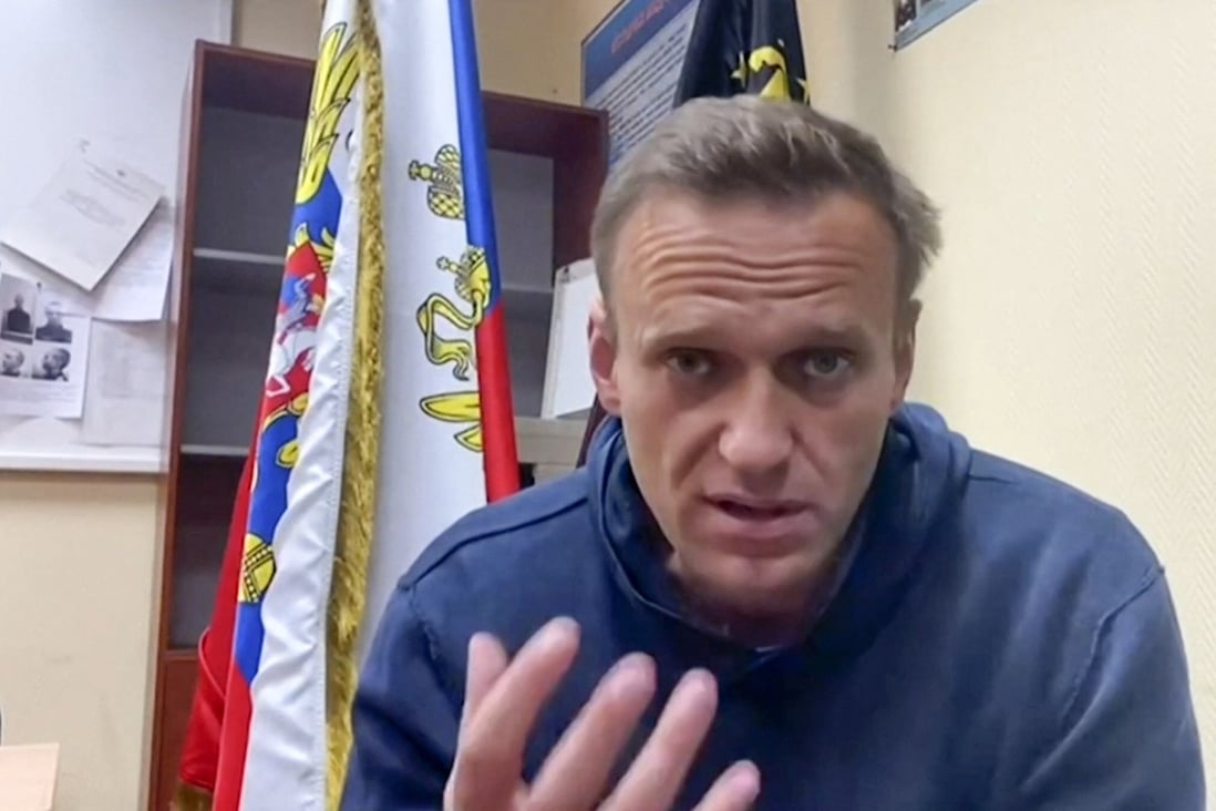 Russian opposition leader Alexei Navalny. Photo: Navalny team YouTube page / AFP