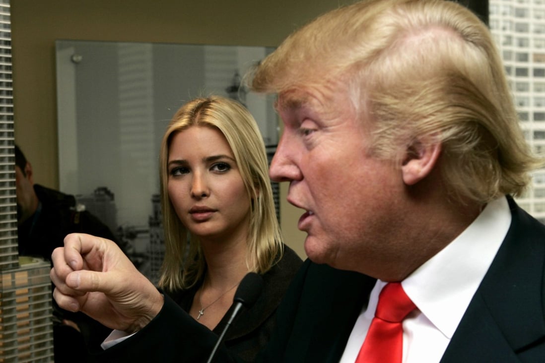 Donald Trump has had plenty of awkward moments with his children, as his daughter Ivanka can probably attest. Photo: AP Photo