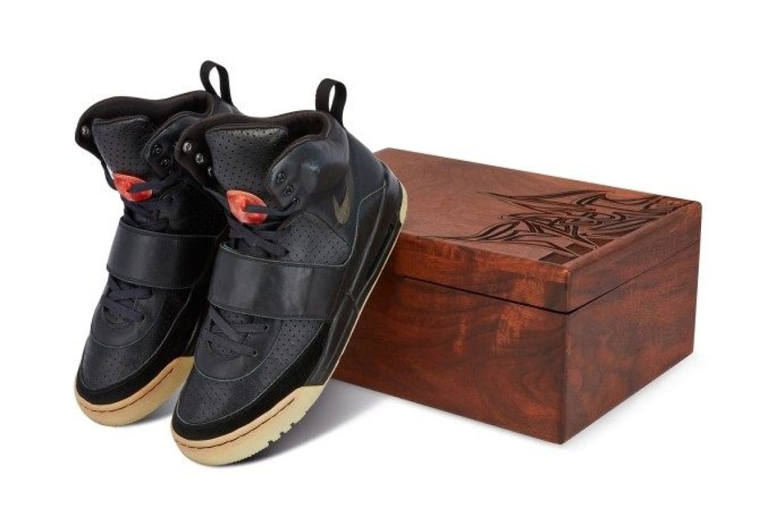 detergente brandy disculpa Kanye West's Nike Air Yeezy 1 sneakers set for US$1 million-plus auction at  Sotheby's – see them in Hong Kong | South China Morning Post