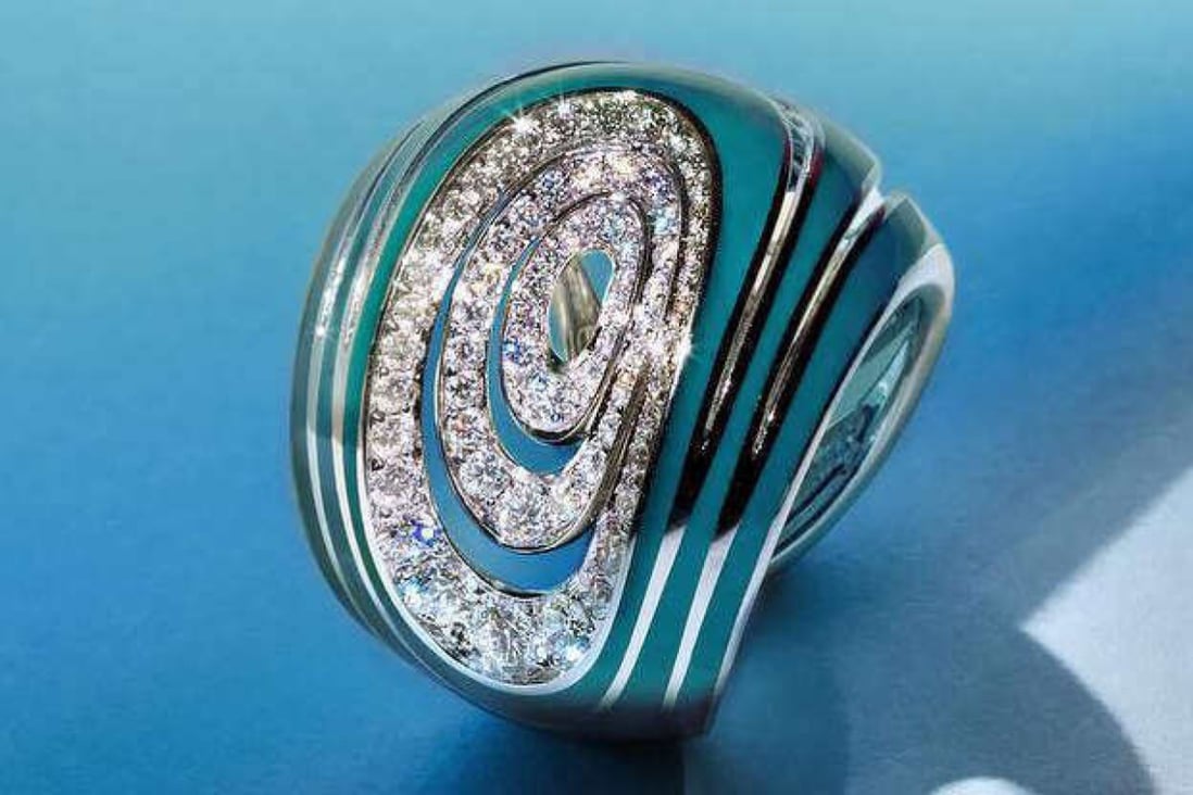 A Gismondi 1754 ring. The Genoa-based jeweller turned to messaging service WhatsApp to sell a US$359,000 diamond ring to a wealthy Swiss client.