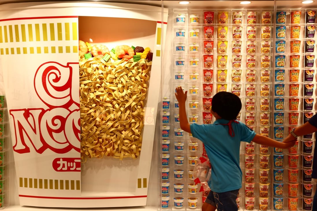 The Cup Noodles Museum Hong Kong by Japanese ramen brand Nissin Foods. Photo: Nora Tam