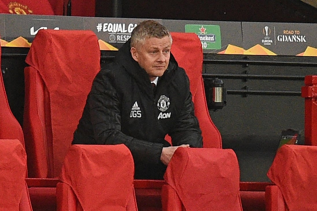 Manchester United’s Norwegian manager Ole Gunnar Solskjaer took a leaf out of Alex Ferguson’s book and took steps to gain a fine margin by improving his players’ ability to see each other during a match. Photo: AFP