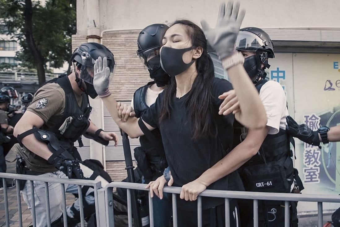 A still from Cockroach, Ai Weiwei’s documentary on the Hong Kong protests. It is one of several films produced about the street demonstrations and clashes that occurred in 2019. Photo: Ai Weiwei Studio