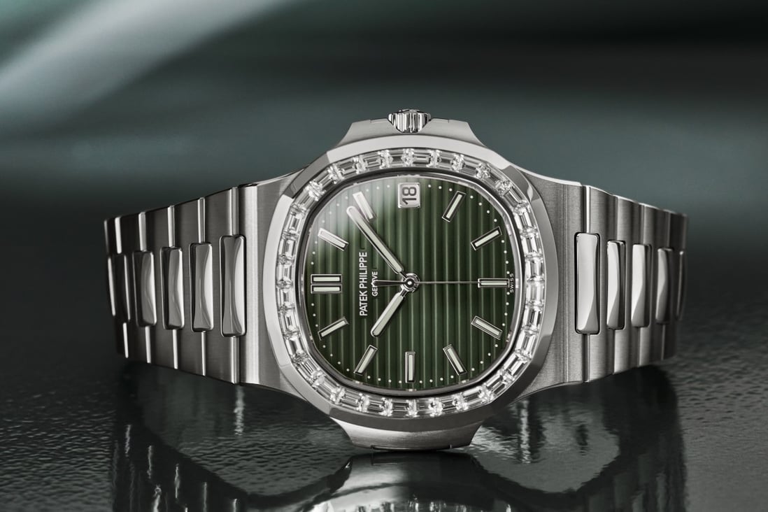 The olive-green hued Patek Philippe Nautilus 5711 will be the company’s last iteration of the much sought-after timepiece. Photo: Patek Philippe