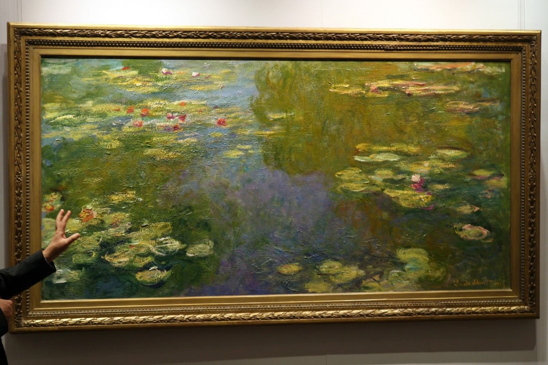 Claude Monet’s Le Bassin aux Nympheas. Photo: Hong Kong Convention and Exhibition Centre (HKCEC)