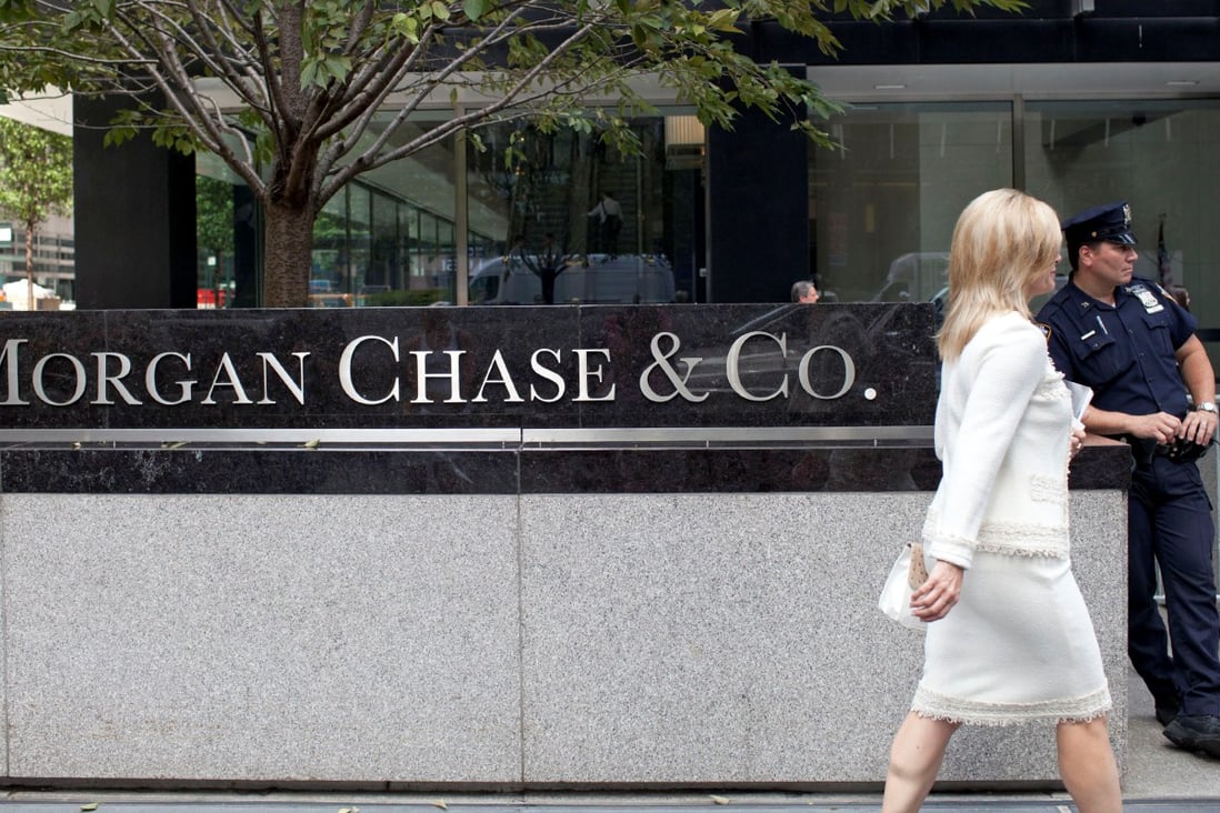 JPMorgan Chase’s international headquarters on Park Avenue in New York. Photo: Reuters