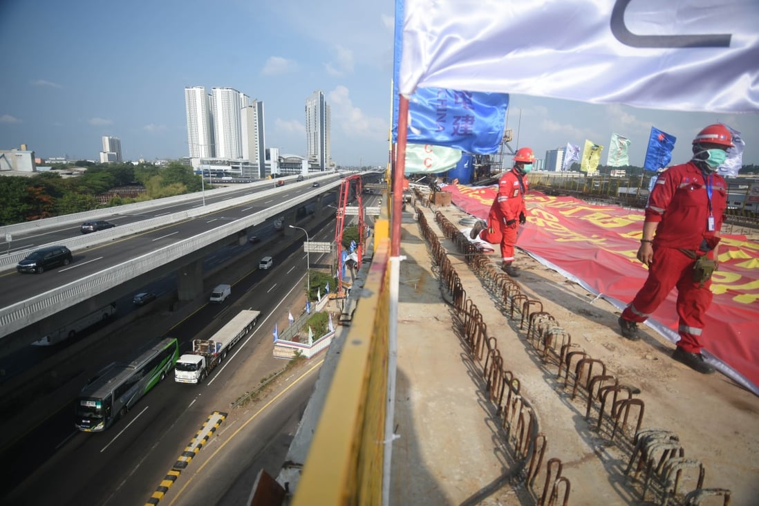 TheJakarta-Bandung high-speed-railway in Java has been delayed as a result of the Covid-19 pandemic. Photo: Xinhua