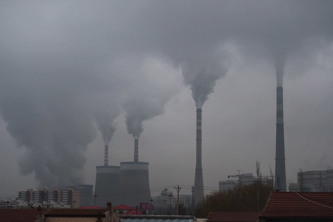 China is responsible for around 28 per cent of global greenhouse gas emissions, while the US accounts for 15 per cent. Photo: AFP