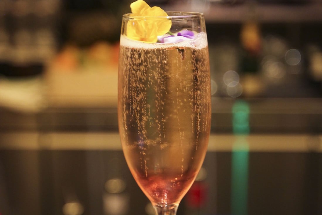 Kir Royale cocktail made with champagne and cassis. Photo: SCMP / Roy Issa