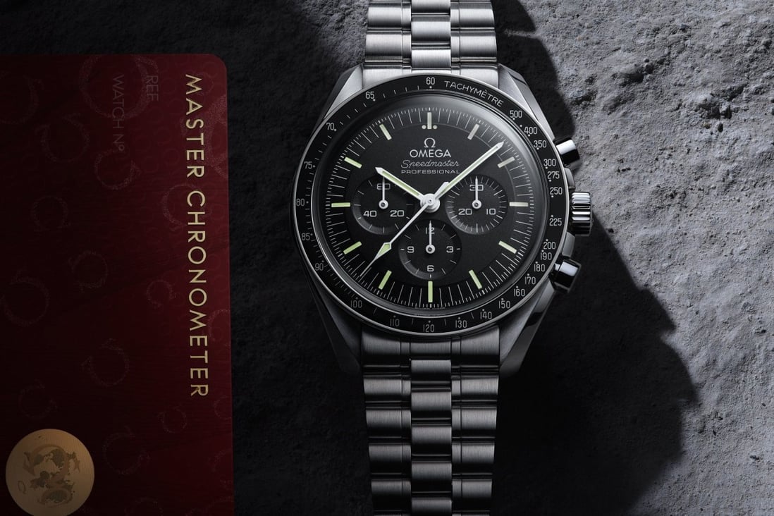 Omega’s Speedmaster Moonwatch has had a significant update for 2021, including the introduction of a powerful Master Chronometer certified anti-magnetic movement. Photo: Omega

