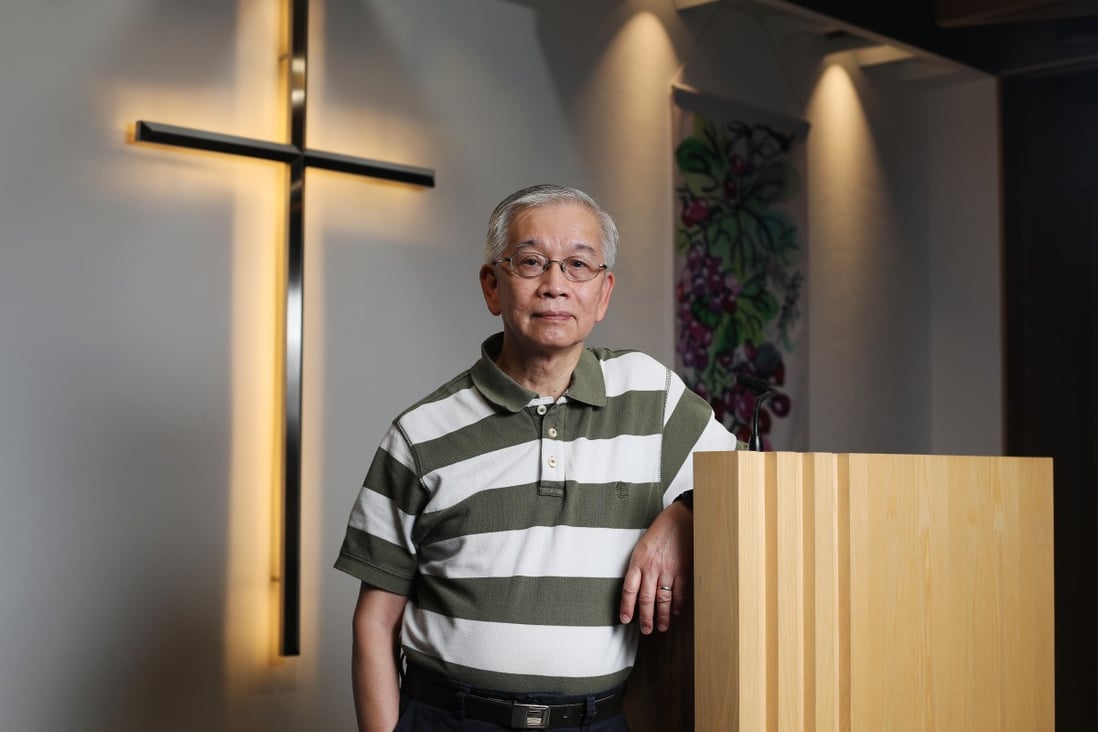 Reverend Lo Hing-choi, the outspoken pastor and president of the Baptist Convention, has left Hong Kong for Britain. Photo: Xiaomei Chen