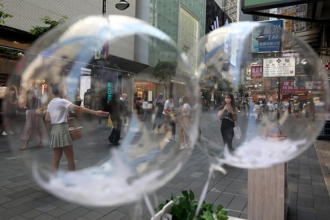 Causeway Bay in Hong Kong. The travel bubble’s delay comes as Singapore is expected to report a rise in local cases. Photo: Xiaomei Chen
