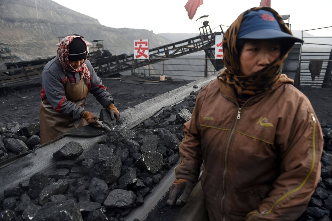 Shanxi’s high exposure to the coal industry make it an easy target in Beijing’s carbon-reduction efforts. Photo: AFP