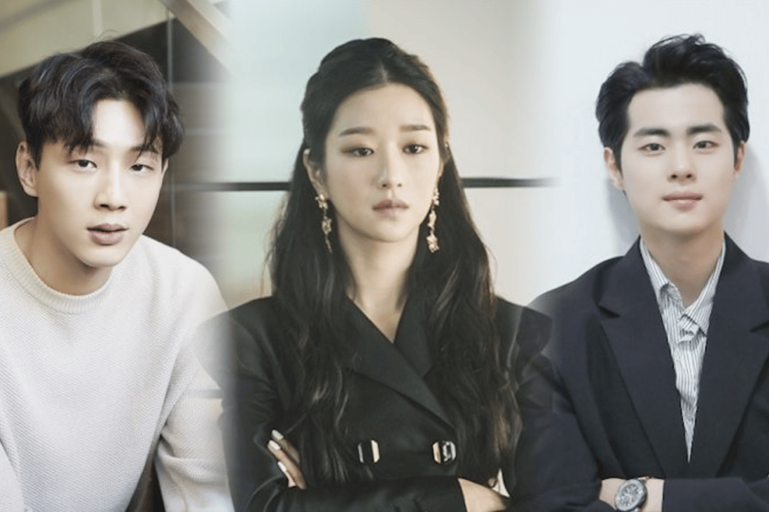 Actors Ji-soo, from left, Seo Yea-ji, and Cho Byeong-kyu lost upcoming projects or advertising deals after facing scandals. Photo: Keyeast Entertainment, tvN and HB Entertainment