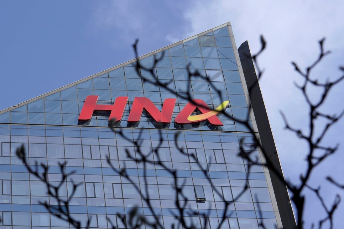 Chinese conglomerate HNA Group was earlier this year placed under a bankruptcy and restructuring process due to its liquidity crisis which stemmed from years of aggressive acquisitions abroad. Photo: Reuters