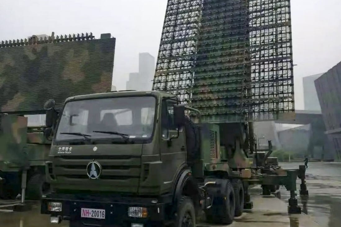 China is developing a range of radar systems to better detect stealth aircraft. Photo: Weibo