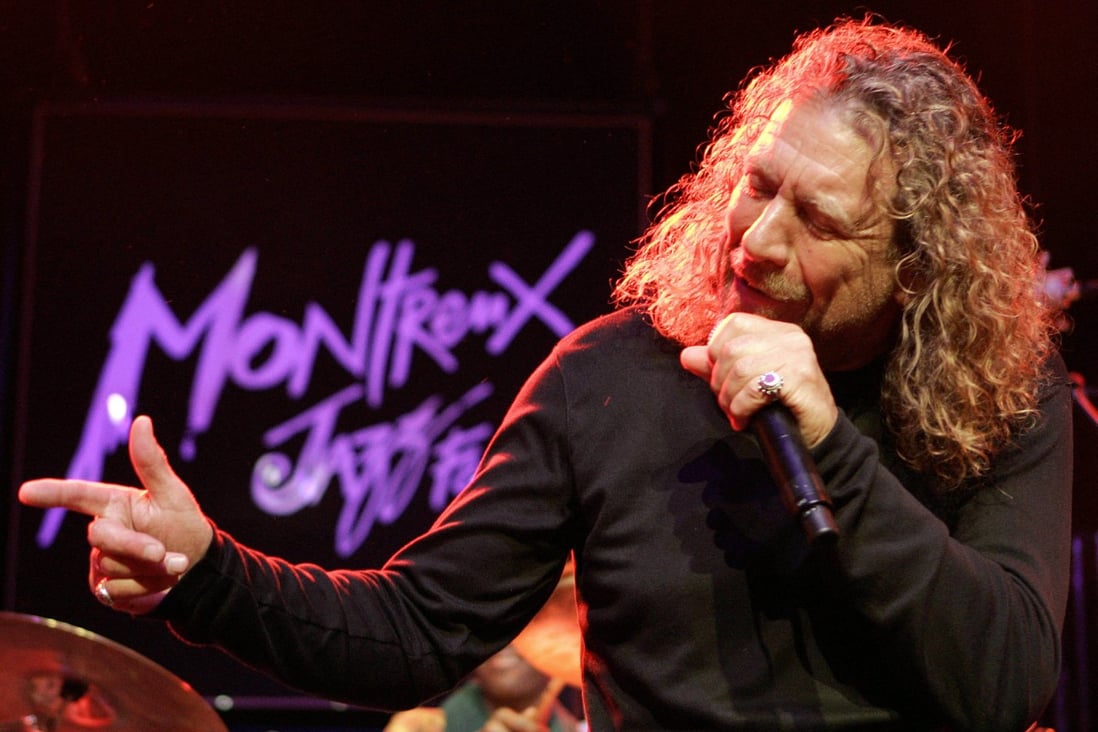Robert Plant, of rock band Led Zeppelin, performs during the opening night of the 40th Montreux Jazz Festival in June 2006. Photo: AFP