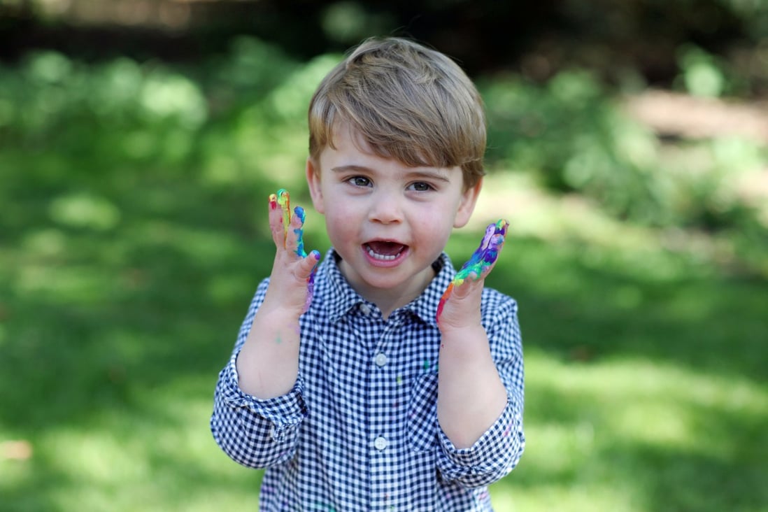 Prince Louis celebrated his third birthday on April 23. Photo: Reuters