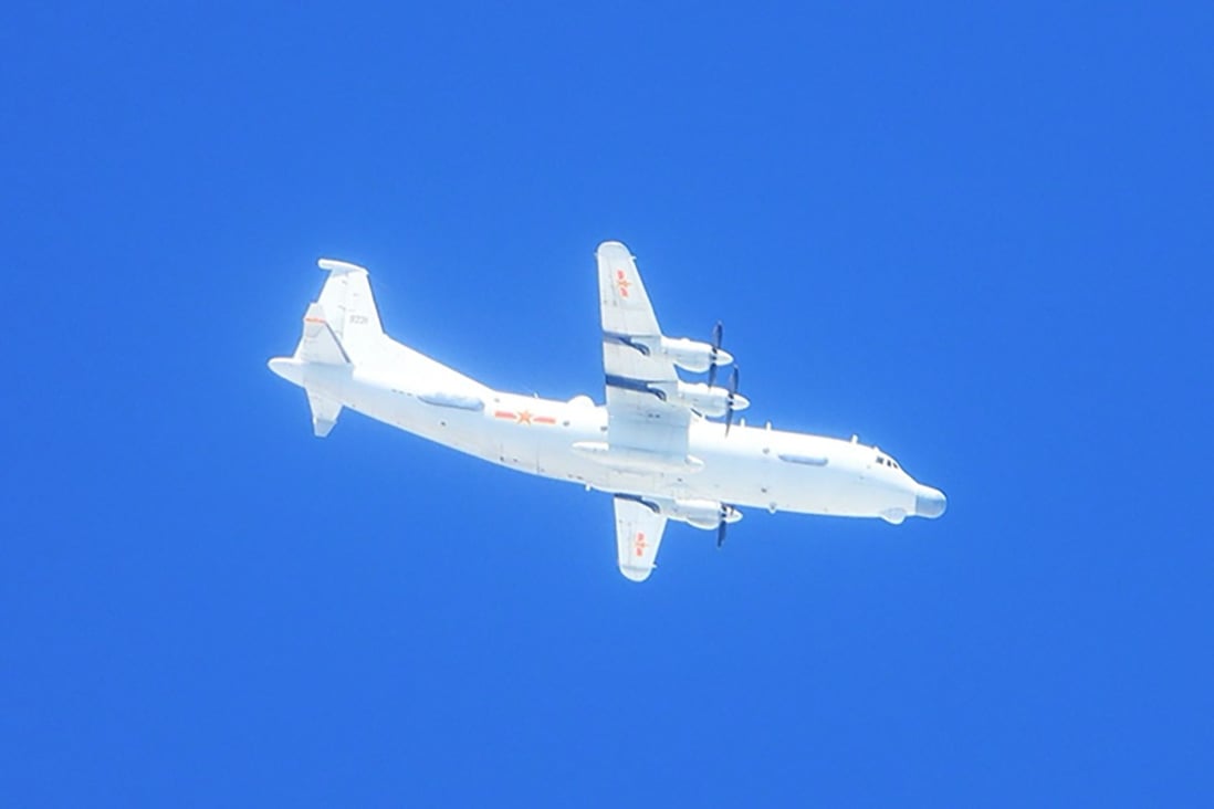 A PLA tactical reconnaissance plane entered the island’s air defence identification zone on Monday. Photo: Handout