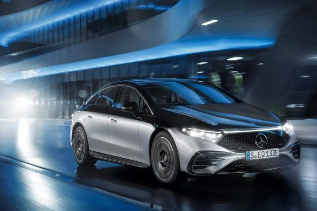 Mercedes-Benz EQS electric car has 100km more range than Tesla’s Model ...
