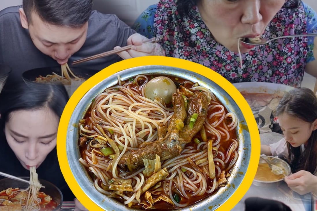 Smelliest food in the world, luoshifen, or snail-based rice noodles, is creating a buzz on Chinese social media and attracting President Xi’s attention. Photo: Handout/Tom Leung
