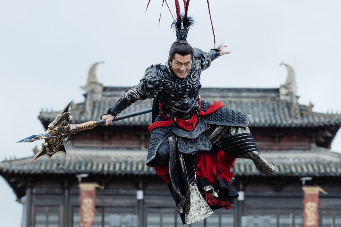 Louis Koo as Lu Bu in a still from Dynasty Warriors (category IIB, Cantonese) directed by Roy Chow.