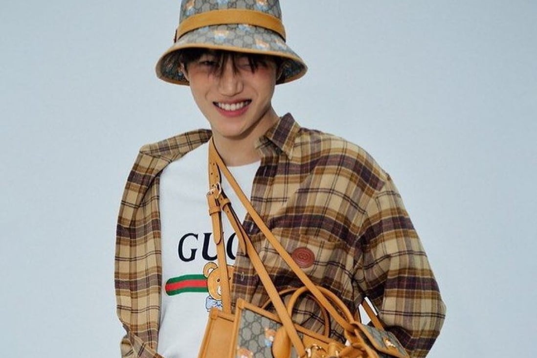 Gucci’s collaboration with Kai of K-pop band Exo, is part of a trend for luxury houses to partner with brands relevant and admired by Gen Z. Photo: @zkdlin/Instagram