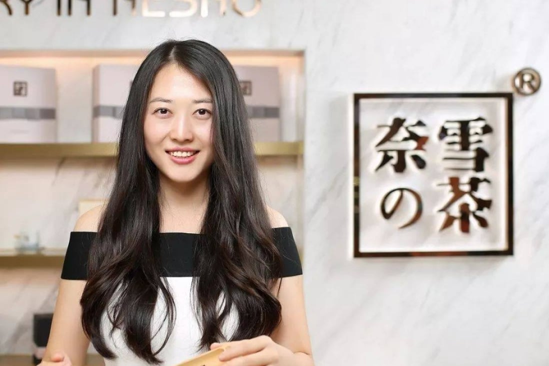 Nayuki co-founder Peng Xin helped popularise bubble tea with Chinese millennials. Photo: handout