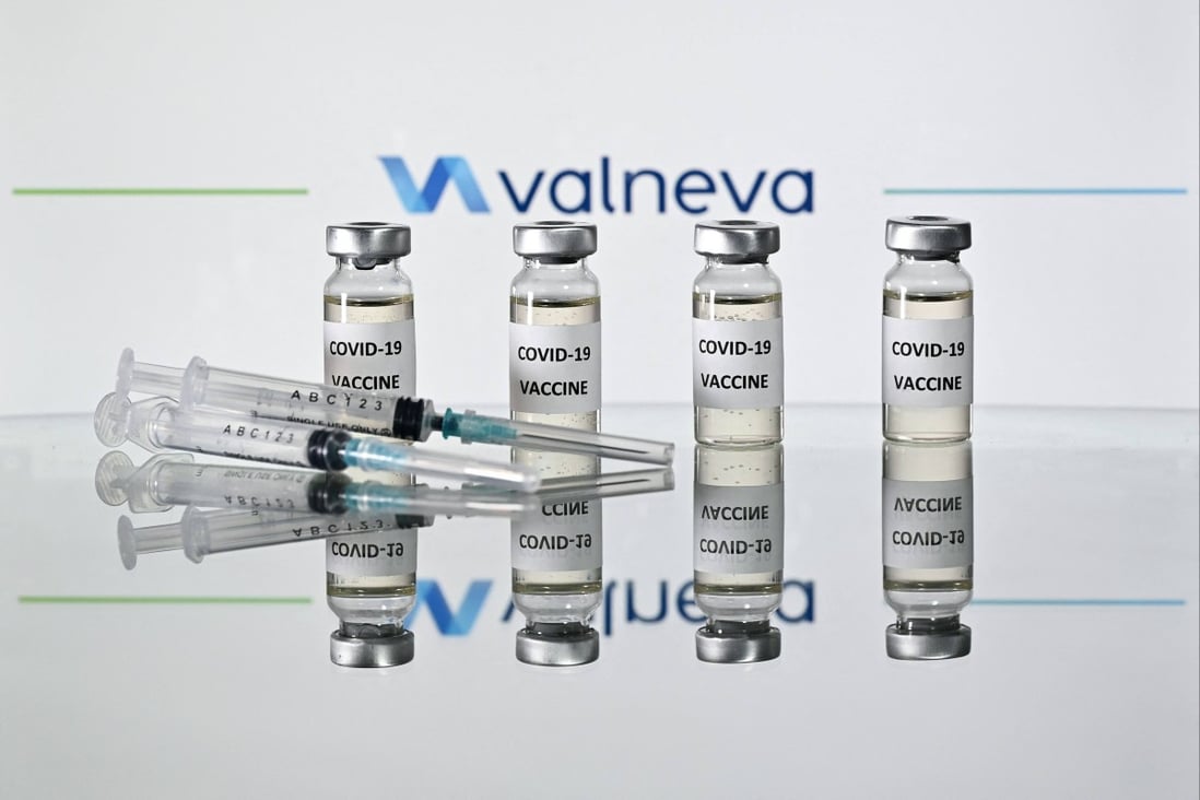 With all the other Covid-19 vaccines in Europe focused on the virus’s spike protein, Valneva’s shot could protect against variants that might compromise others. Photo: AFP