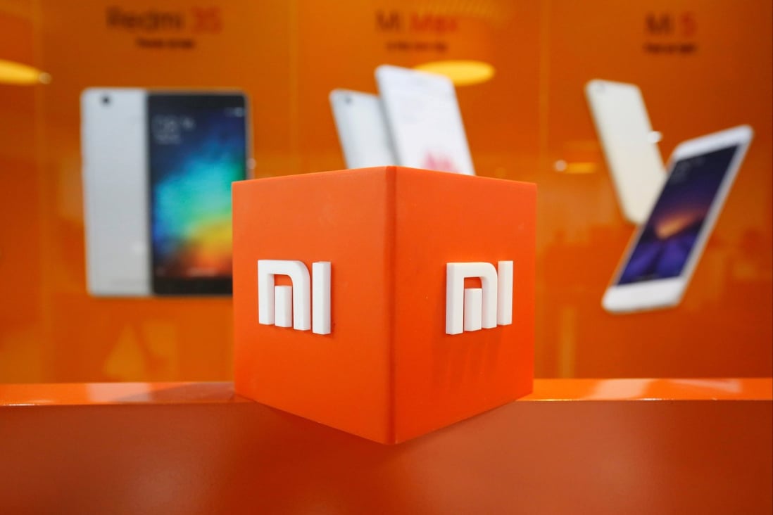 The logo of Xiaomi is seen inside the company’s office in Bengaluru, India, on January 18, 2018. Xiaomi has risen from a software maker with a dedicated fan base to the biggest Chinese smartphone brand in the world. Photo: Reuters