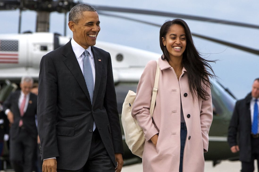 Former US President Barack Obama’s eldest daughter Malia is one smart cookie – she’s currently reading law at Harvard and even helped her father with Spanish. Photo: AP