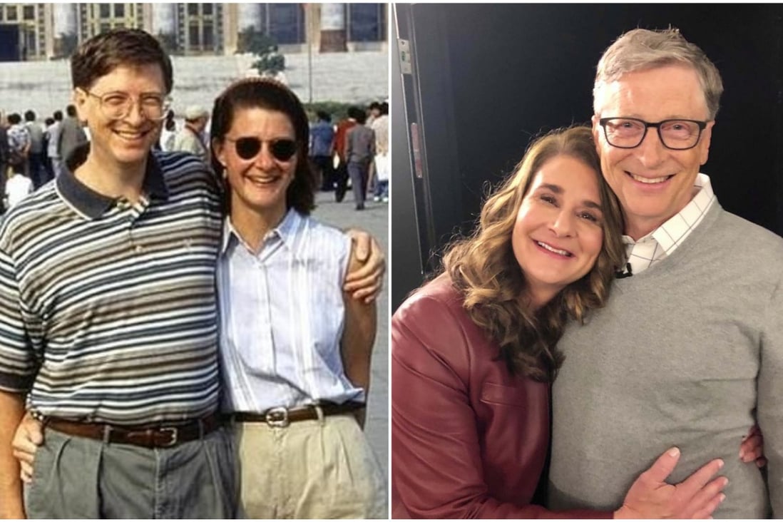 Bill and Melinda Gates’ then and now. The couple announced on May 3, 2021 that they would be divorcing after 27 years of marriage. Photo: @melindafrenchgates, @thisisbillgates/Instagram
