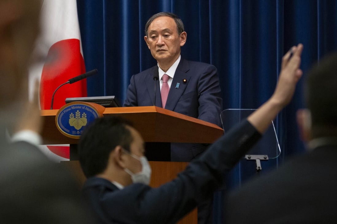 Japanese Prime Minister Yoshihide Suga. Photo: AP
