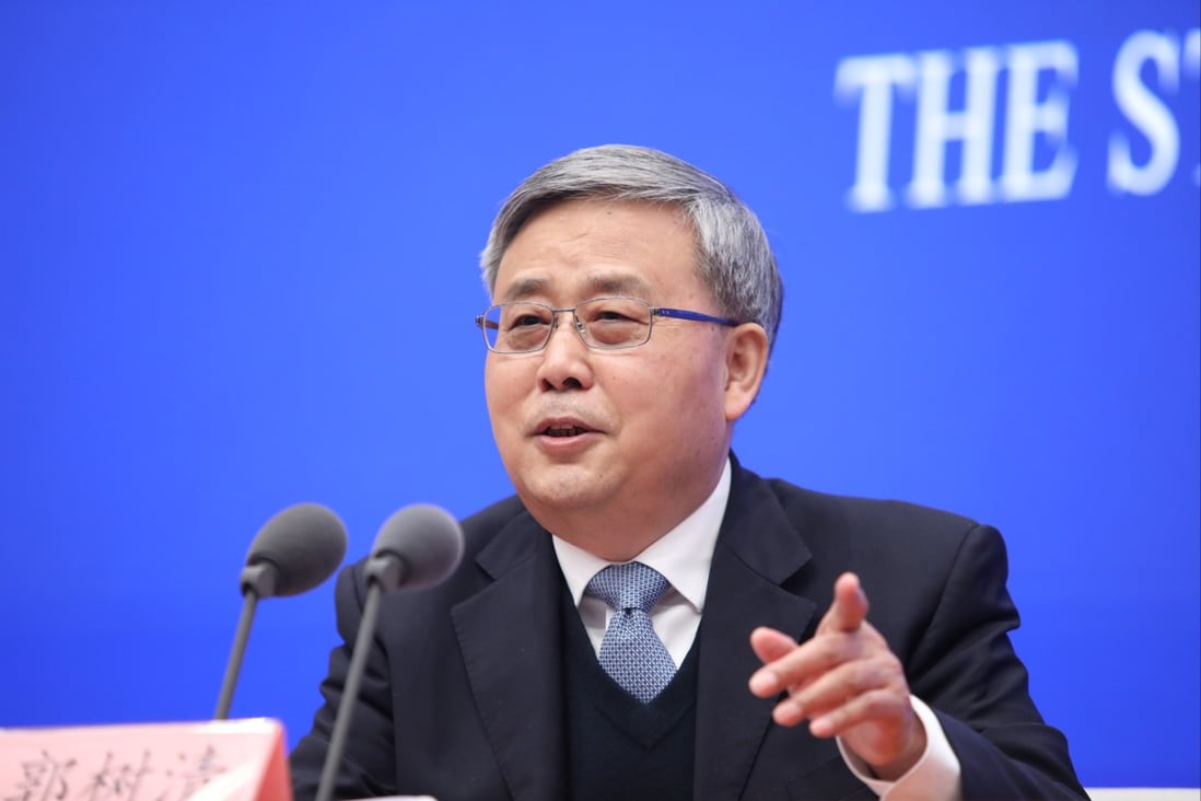 Guo Shuqing, party chief of the People’s Bank of China, says the consequences of US and European stimulus policies are being felt worldwide. Photo: Simon Song