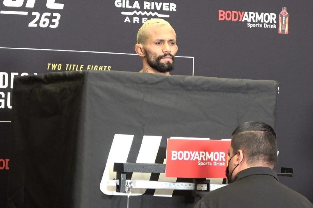 UFC 263: drama as Deiveson Figueiredo weighs in with just ...