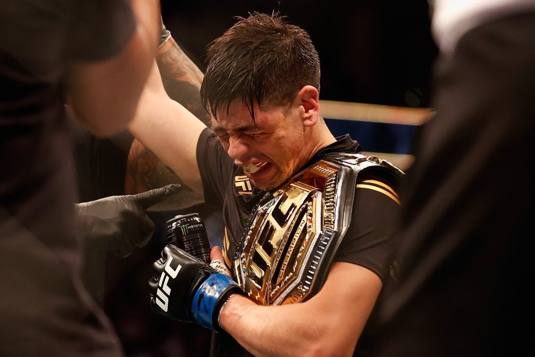 Ufc 263 Brandon Moreno Submits Deiveson Figueiredo Becomes First Mexican Born Champ South China Morning Post Ufc 263 Brandon Moreno Submits Deiveson Figueiredo Becomes First Mexican Born Champ South China Morning Post