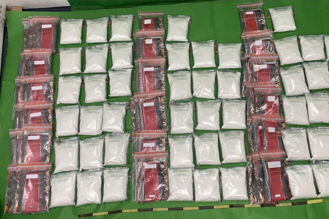 The force has seized a large amount of illegal drugs this year after enhancing the exchange of intelligence with customs officers. Photo: Handout