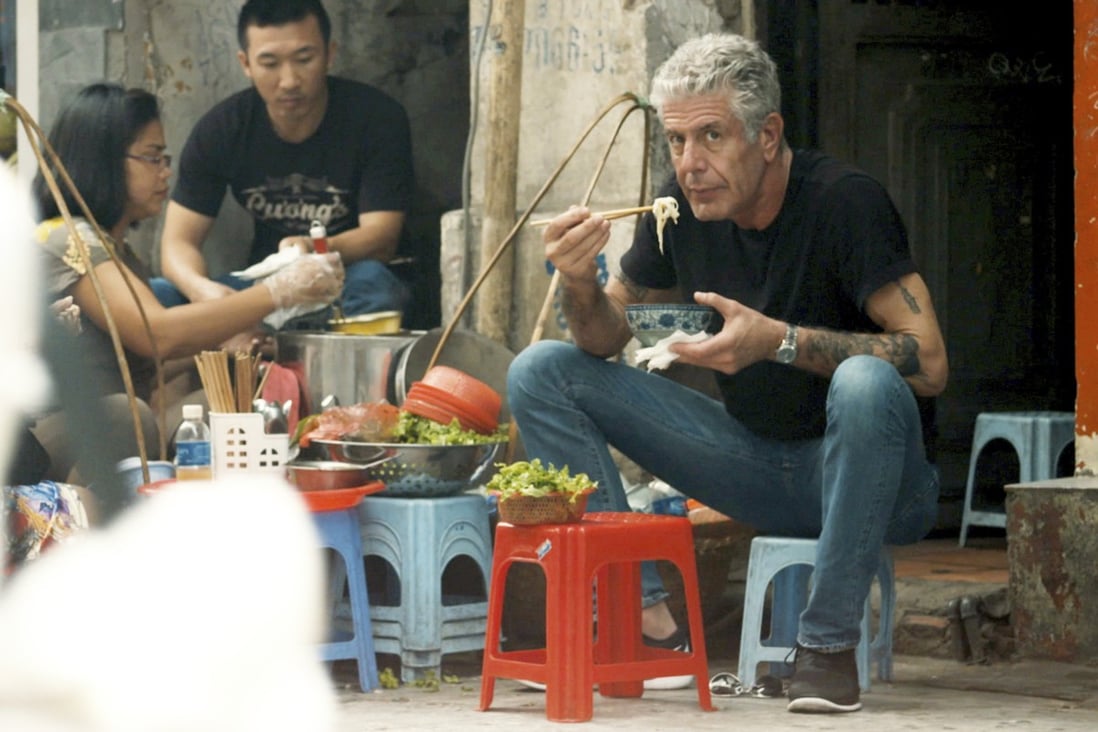 A scene from Roadrunner: A Film About Anthony Bourdain. The documentary explores the life and tragic death of the chef and TV host who “was addicted to everything”. Photo: AP