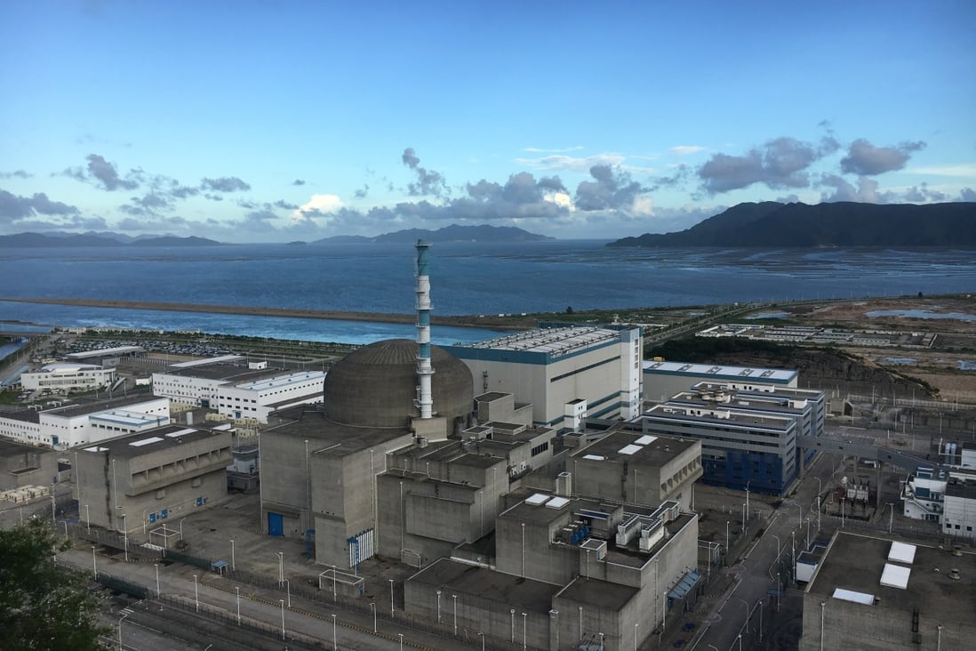 The Taishan nuclear power station in Guangdong is about 140km from Hong Kong. Photo: Weibo
