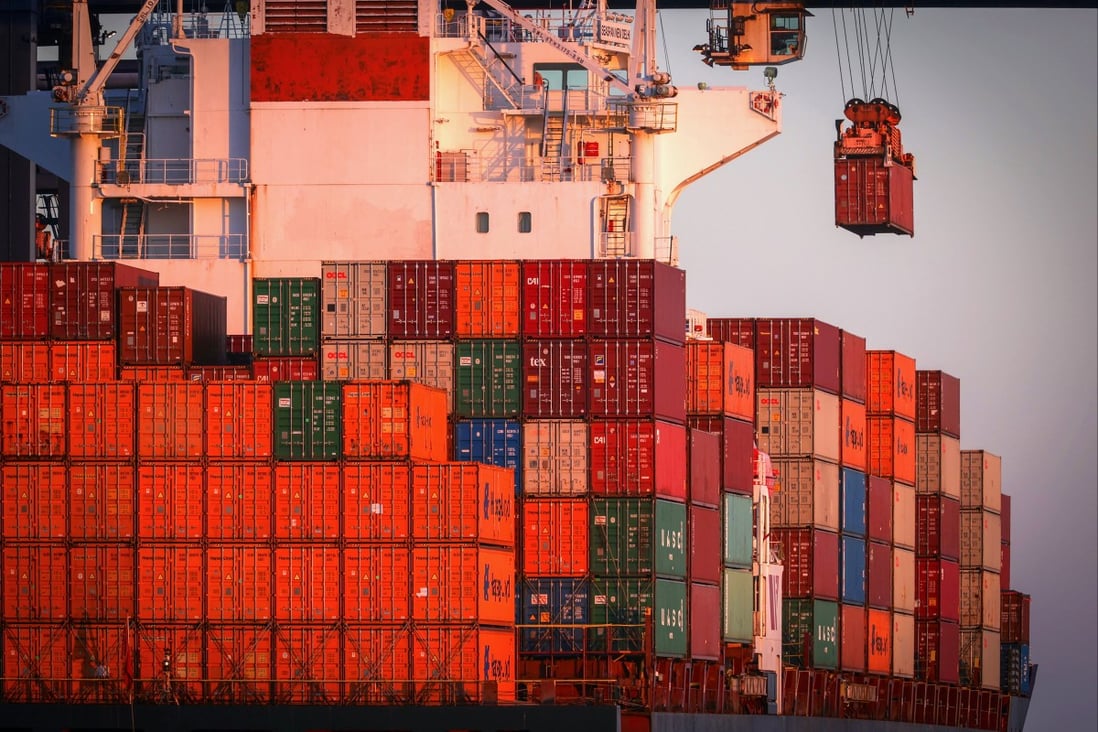 The supply troubles come as the cost of shipping goods across the globe is skyrocketing, threatening to boost consumer prices and compounding concerns in global markets already bracing for accelerating inflation. Photo: Bloomberg