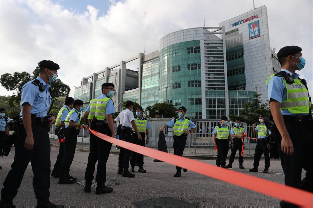 Hong Kong national security law: Apple Daily editor-in ...