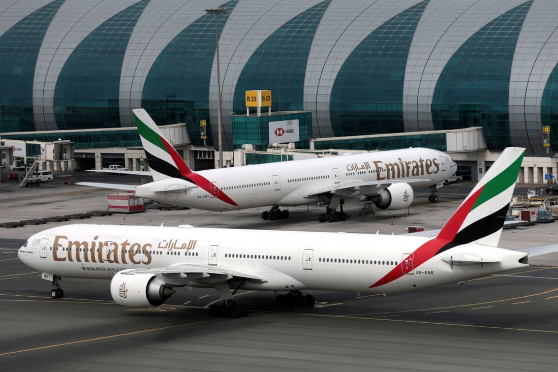 Emirates said it will resume carrying passengers from India, South Africa and Nigeria from June 23. Photo: Reuters