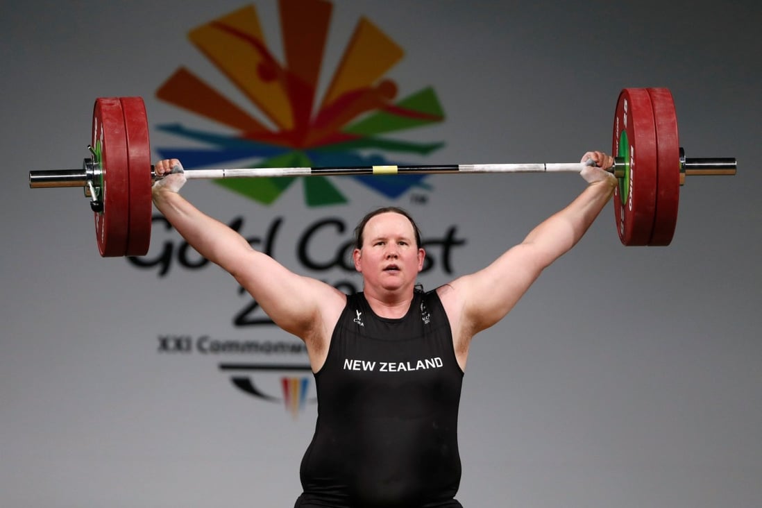 Weightlifter Laurel Hubbard of New Zealand. Photo: Reuters