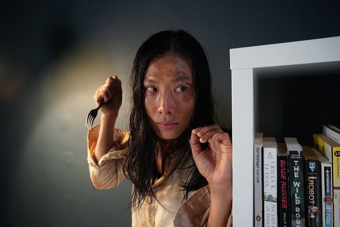 Tan Chui Mui as Moon Lee in a still from Barbarian Invasion, which she also directed. The film won the Jury Grand Prix, one of two top prizes at the Golden Goblet Awards in Shanghai. Photo: courtesy of Da Huang Pictures