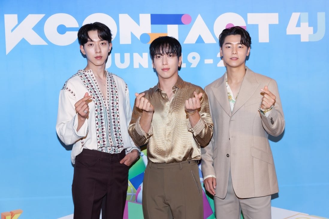 CNBLUE at KCONTACT 4U in June 2021