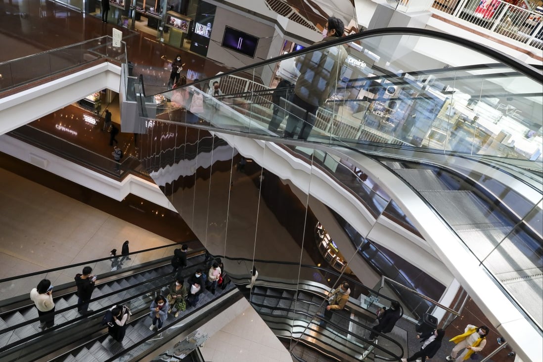 Festival Walk shopping centre in Hong Kong's Kowloon Tong district on January 14. The forces propelling the development of the retail industry in Asia are distinct from those driving the sector in Western economies. Photo: K.Y. Cheng