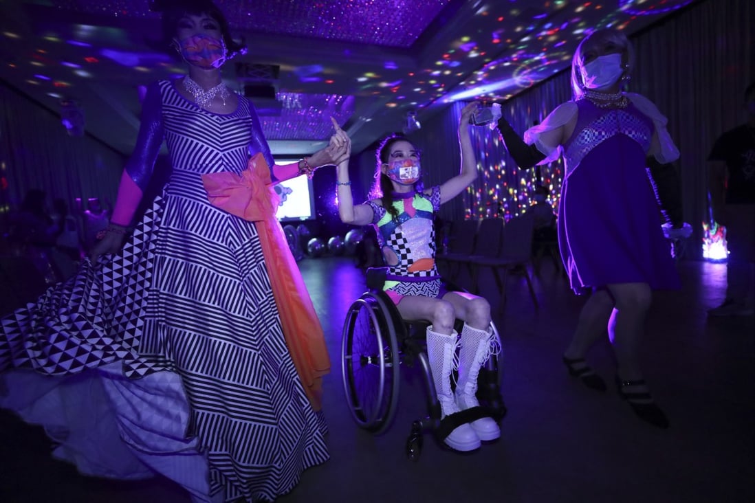 Olivia Chung, a wheelchair dancer, takes part in fashion accessibility event Access Breach: Radical Visibility at the Eaton  Hong Kong hotel in Jordan. Photo: Edmond So
