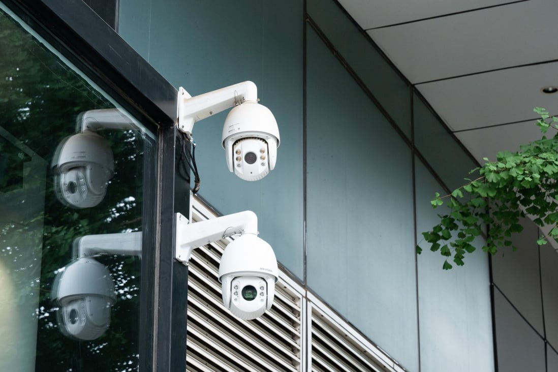 Surveillance cameras outside a shopping mall in Beijing. China’s recent regulatory crackdown shows how close an eye the government is keeping on tech firms. Photo: Bloomberg