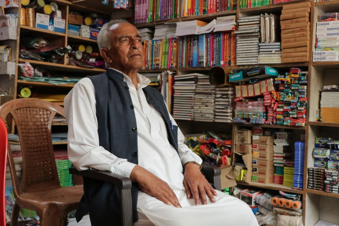 Ataullah Handoo, 75, suffered losses when the cross-border trade was suspended in April 2019. Photo: Adil Abass